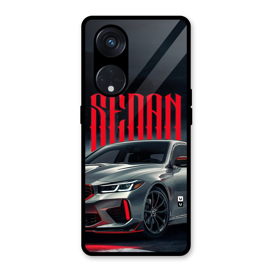 Classic Sedan Glass Back Case for Reno8 T 5G