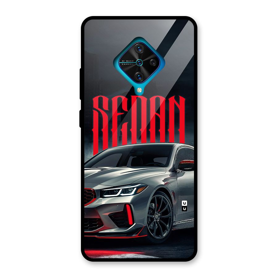 Classic Sedan Glass Back Case for Vivo S1 Pro