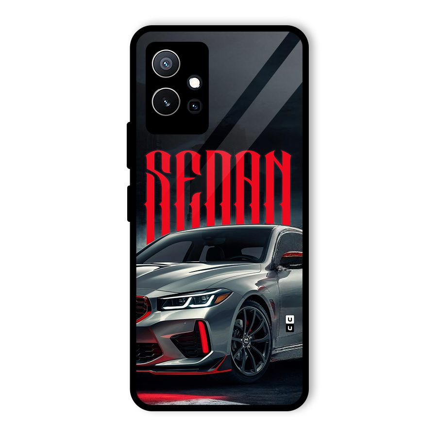Classic Sedan Glass Back Case for Vivo Y75 5G