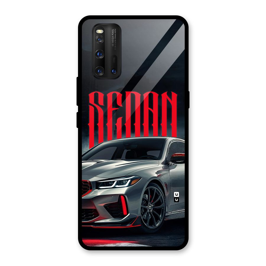 Classic Sedan Glass Back Case for Vivo iQOO 3