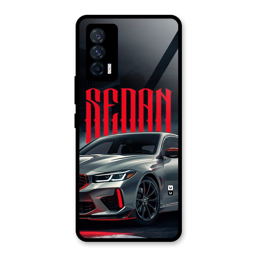 Classic Sedan Glass Back Case for Vivo iQOO 7 5G
