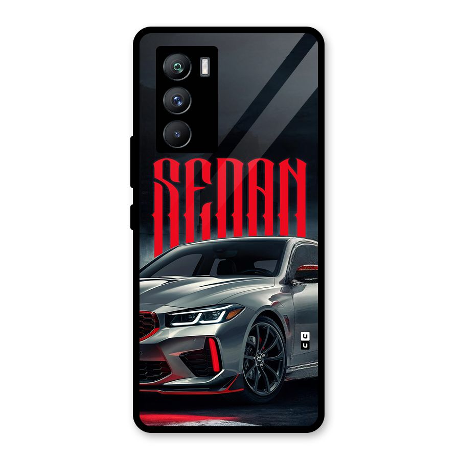 Classic Sedan Glass Back Case for Vivo iQOO 9 SE