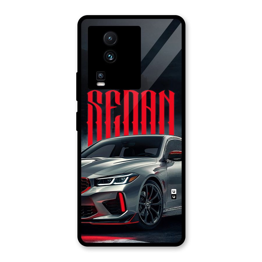 Classic Sedan Glass Back Case for Vivo iQOO Neo 7