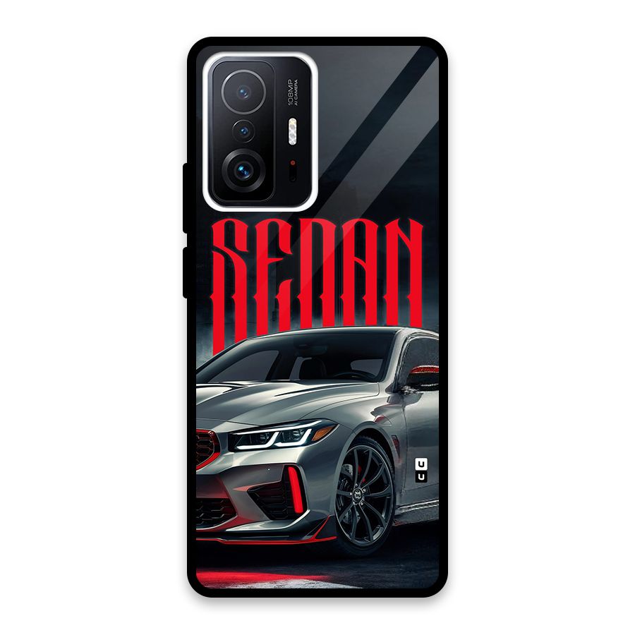Classic Sedan Glass Back Case for Xiaomi 11T Pro