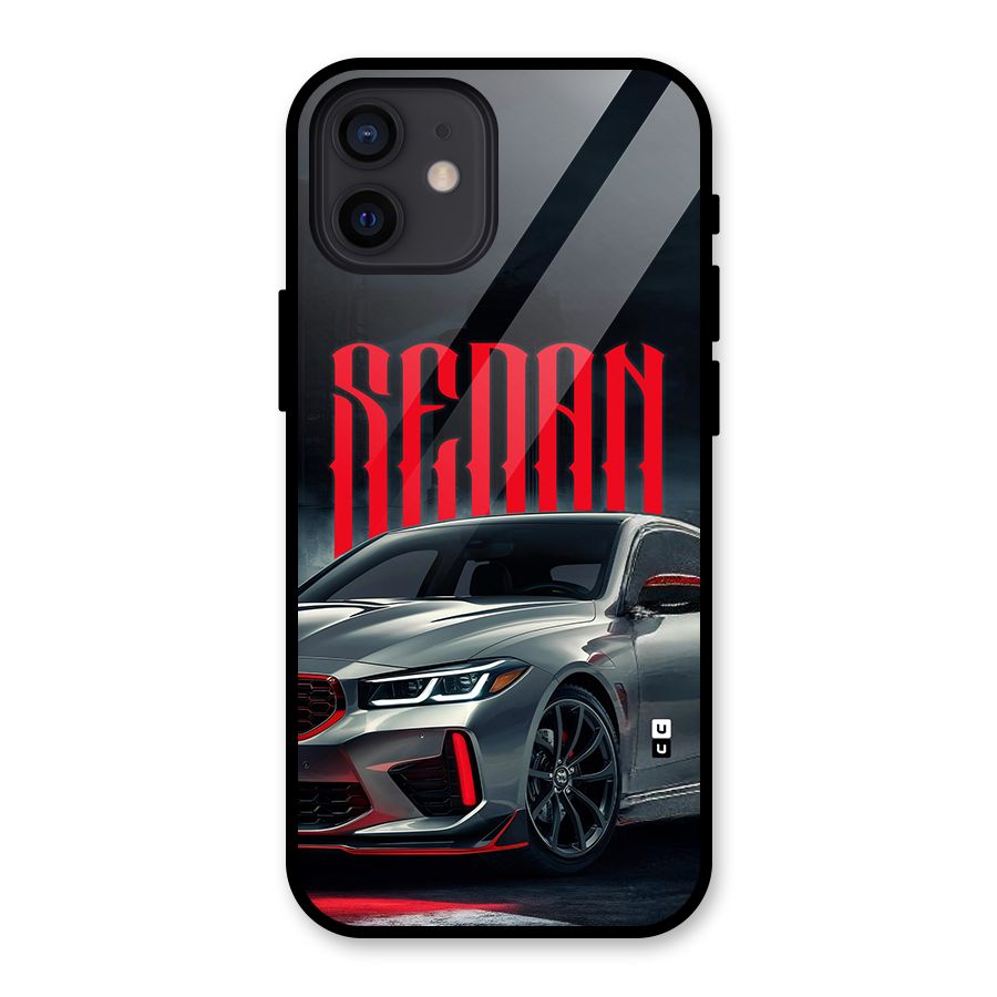 Classic Sedan Glass Back Case for iPhone 12