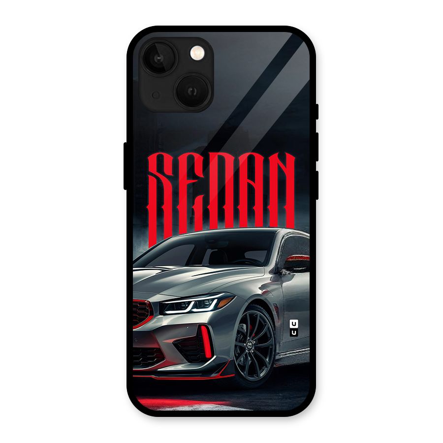 Classic Sedan Glass Back Case for iPhone 13
