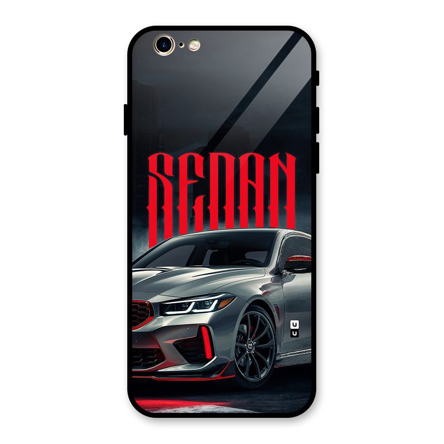 Classic Sedan Glass Back Case for iPhone 6 6S