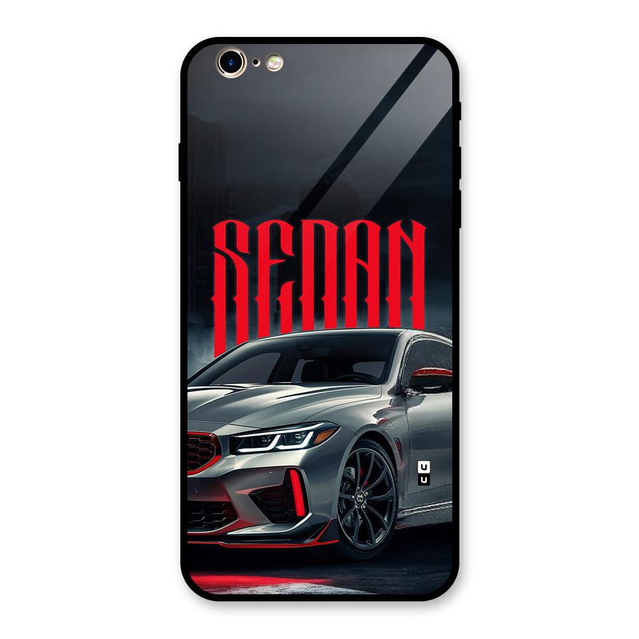 Classic Sedan Glass Back Case for iPhone 6 Plus 6S Plus