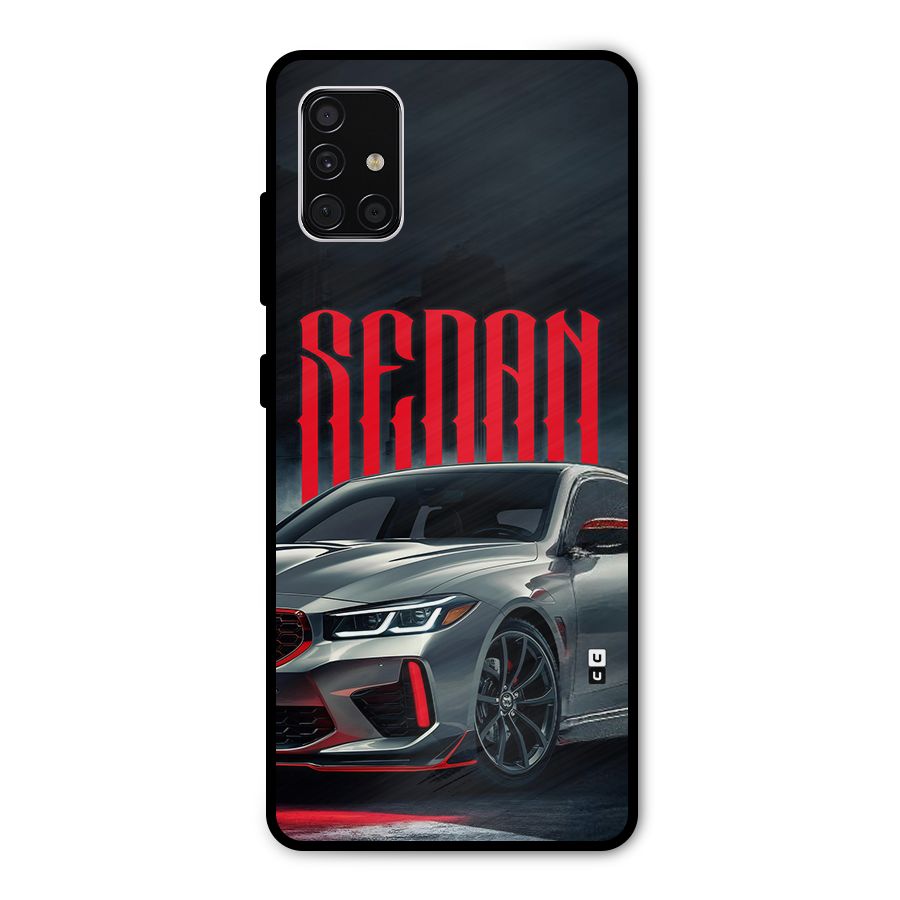 Classic Sedan Metal Back Case for Galaxy A51