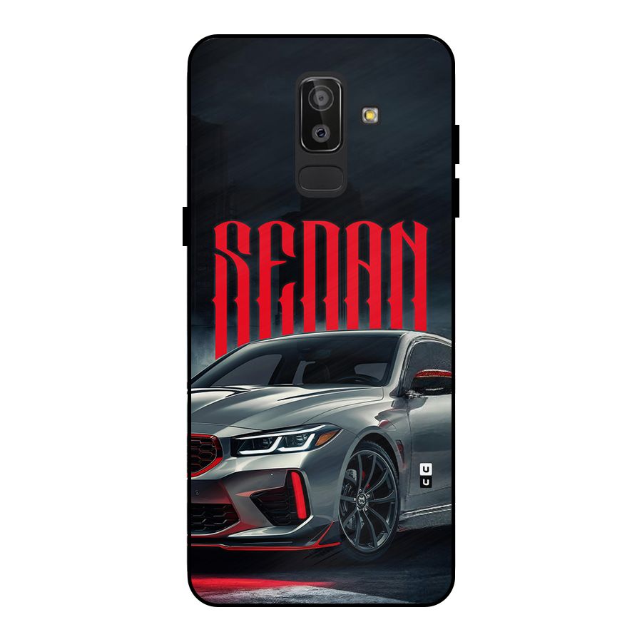 Classic Sedan Metal Back Case for Galaxy J8