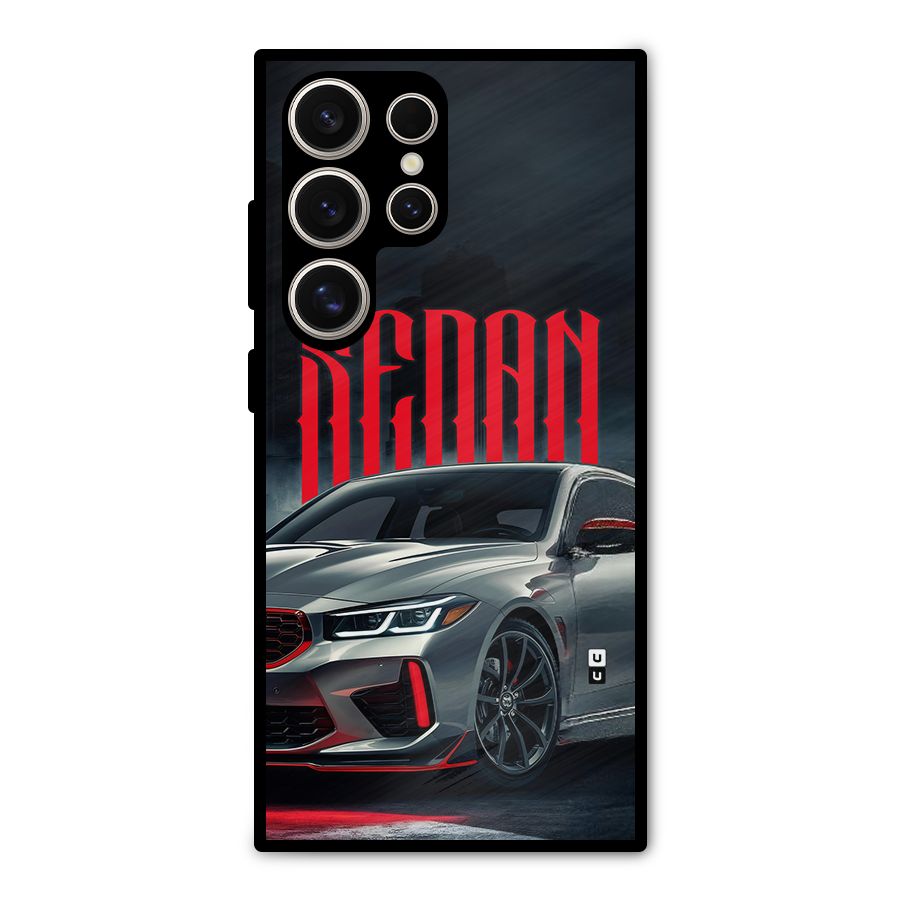 Classic Sedan Metal Back Case for Galaxy S24 Ultra