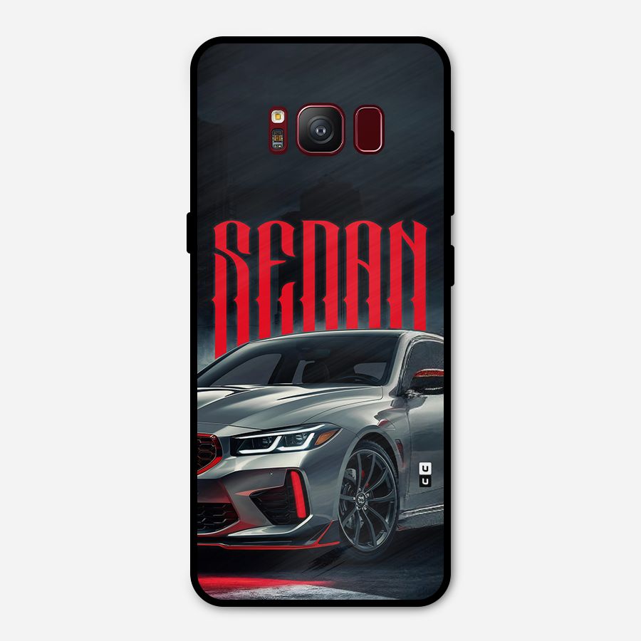 Classic Sedan Metal Back Case for Galaxy S8