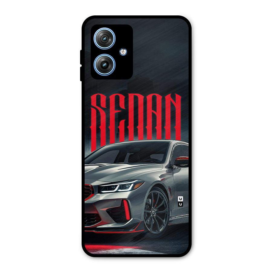Classic Sedan Metal Back Case for Moto G54