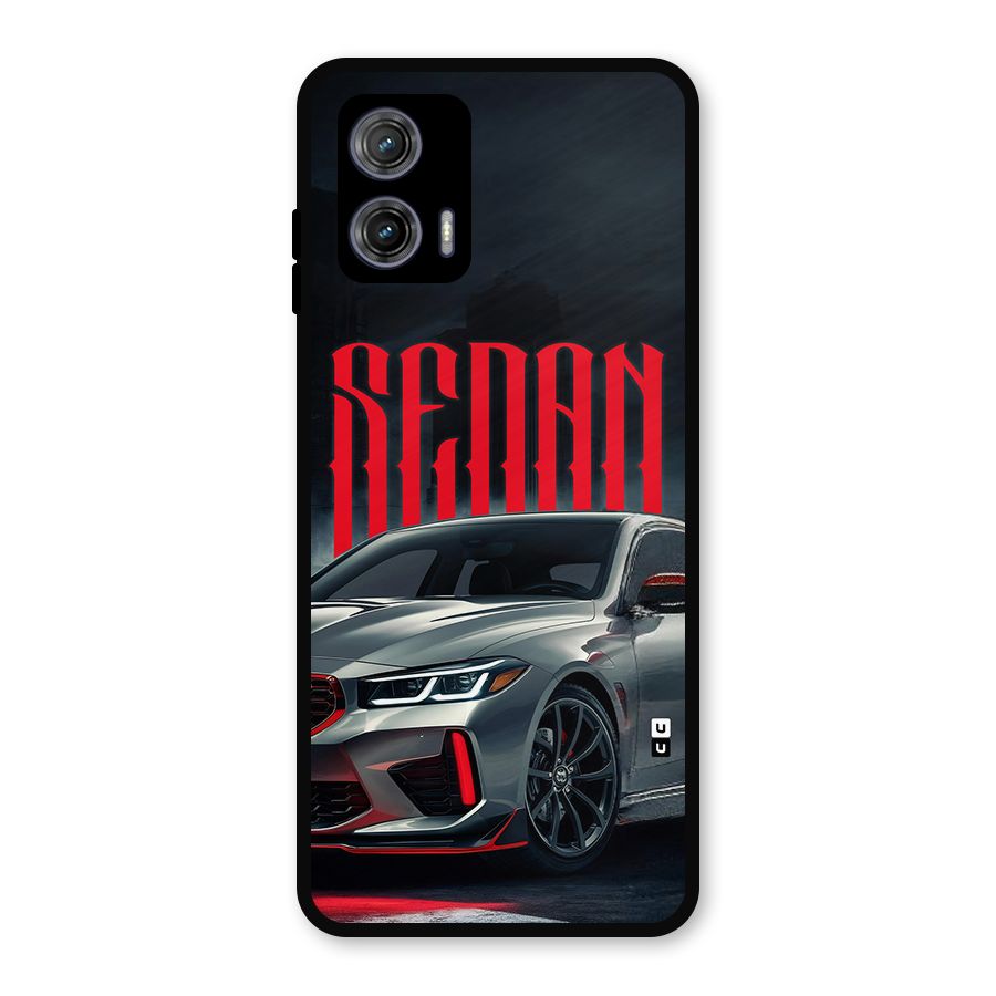 Classic Sedan Metal Back Case for Moto G73