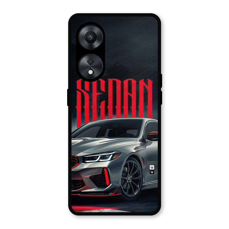 Classic Sedan Metal Back Case for Oppo A78