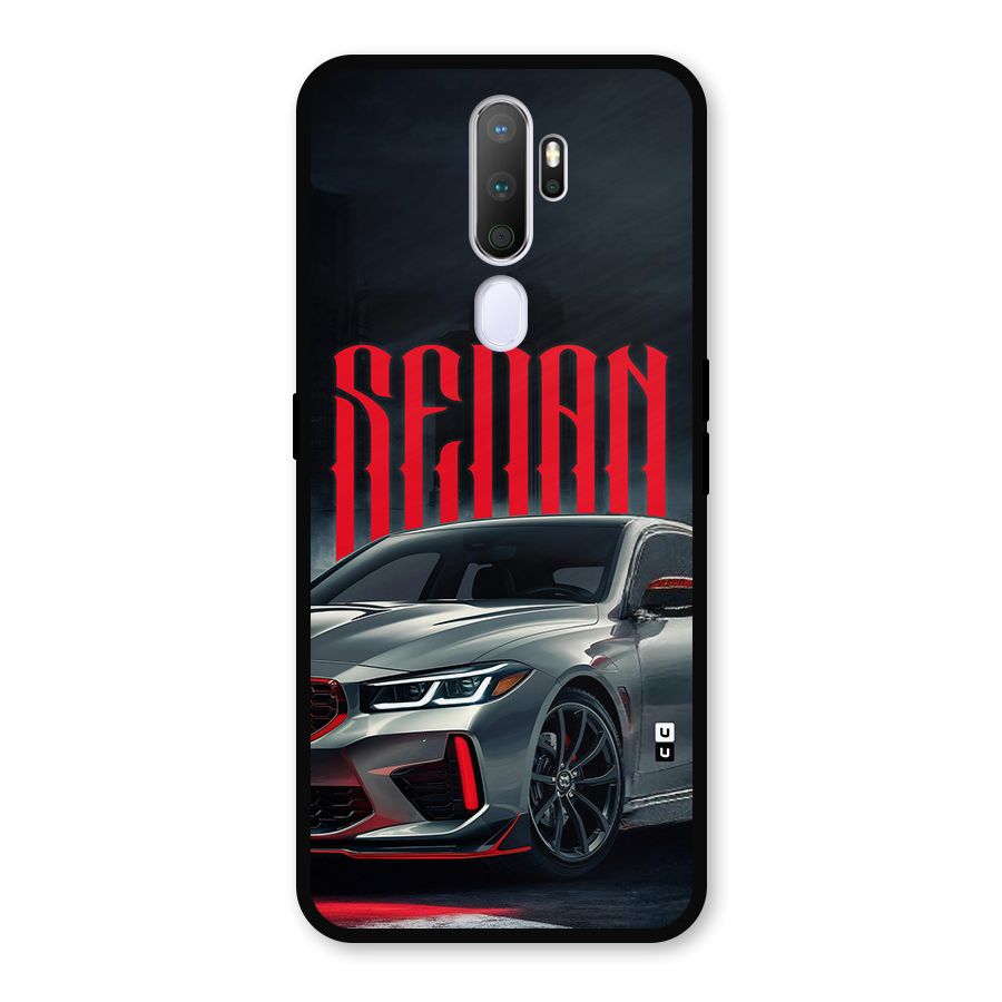 Classic Sedan Metal Back Case for Oppo A9 (2020)