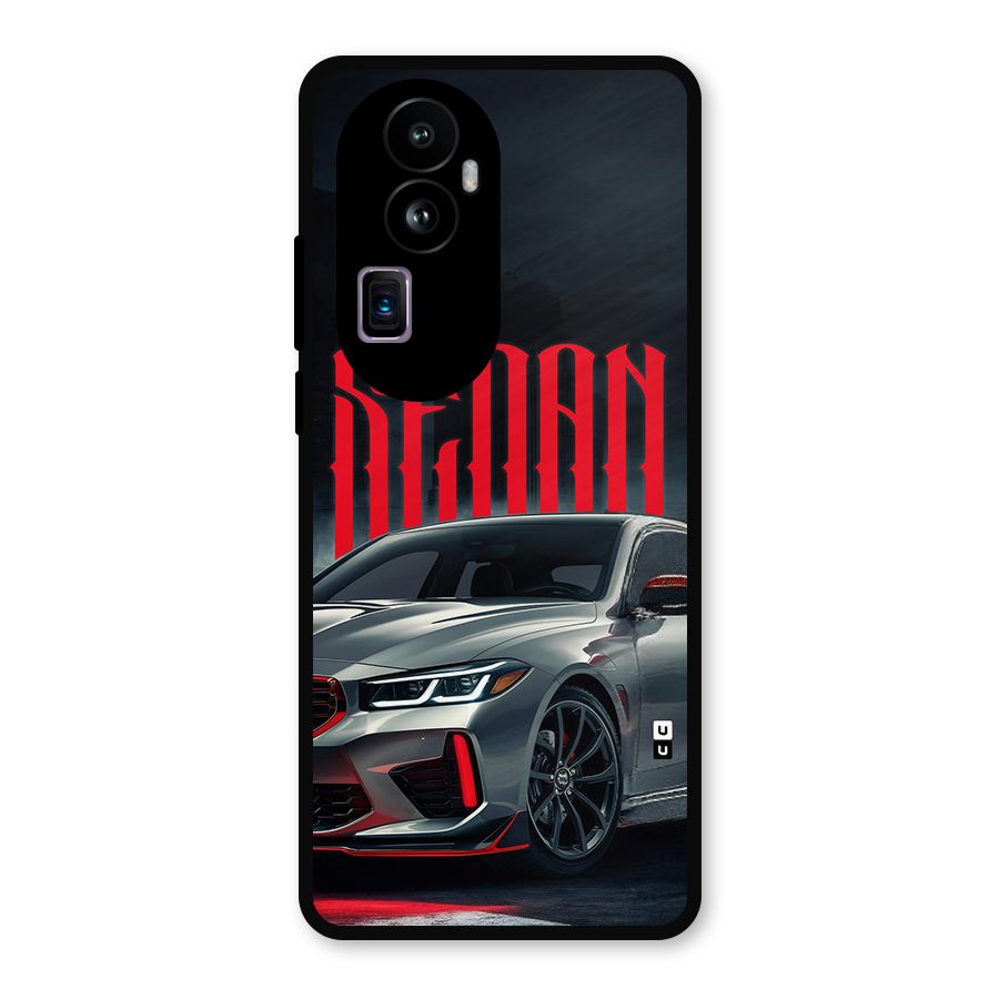 Classic Sedan Metal Back Case for Oppo Reno10 Pro Plus