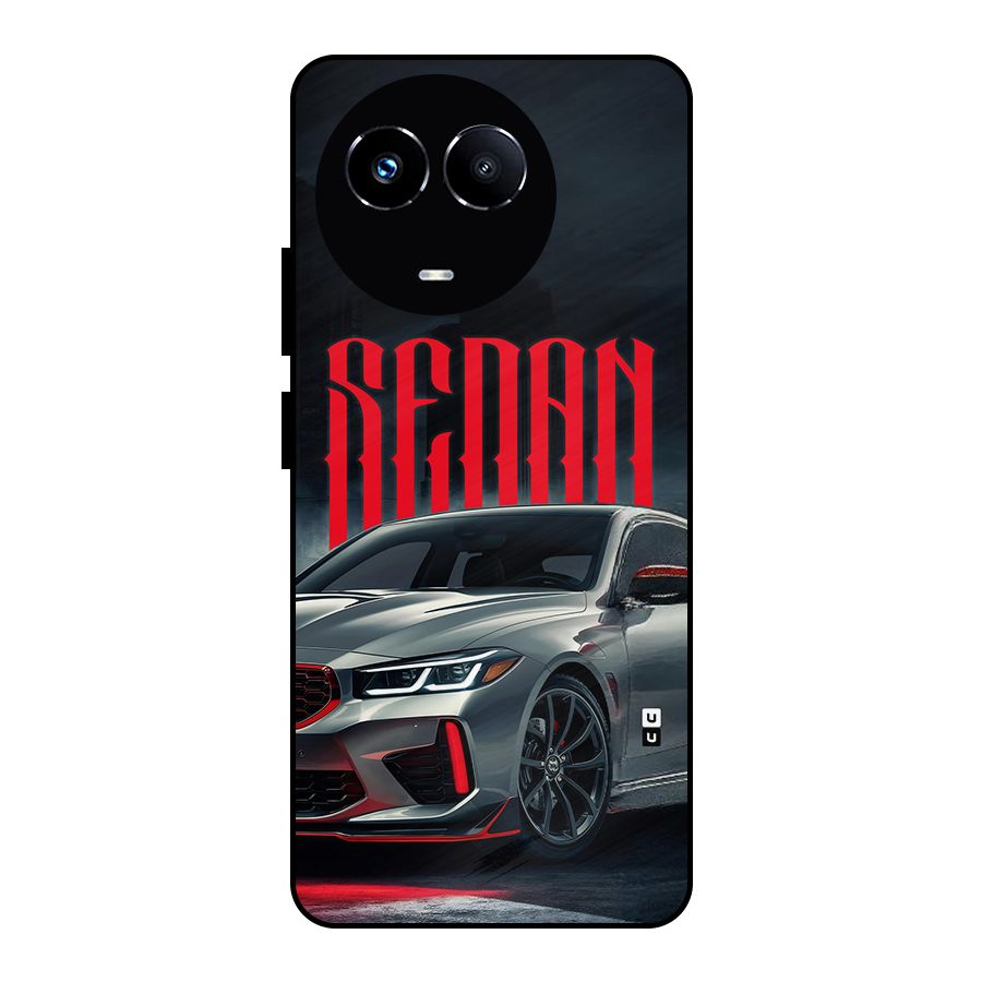 Classic Sedan Metal Back Case for Realme 11X