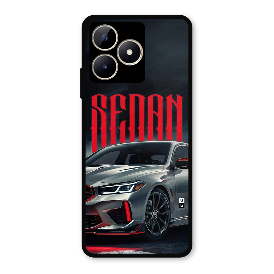 Classic Sedan Metal Back Case for Realme C53
