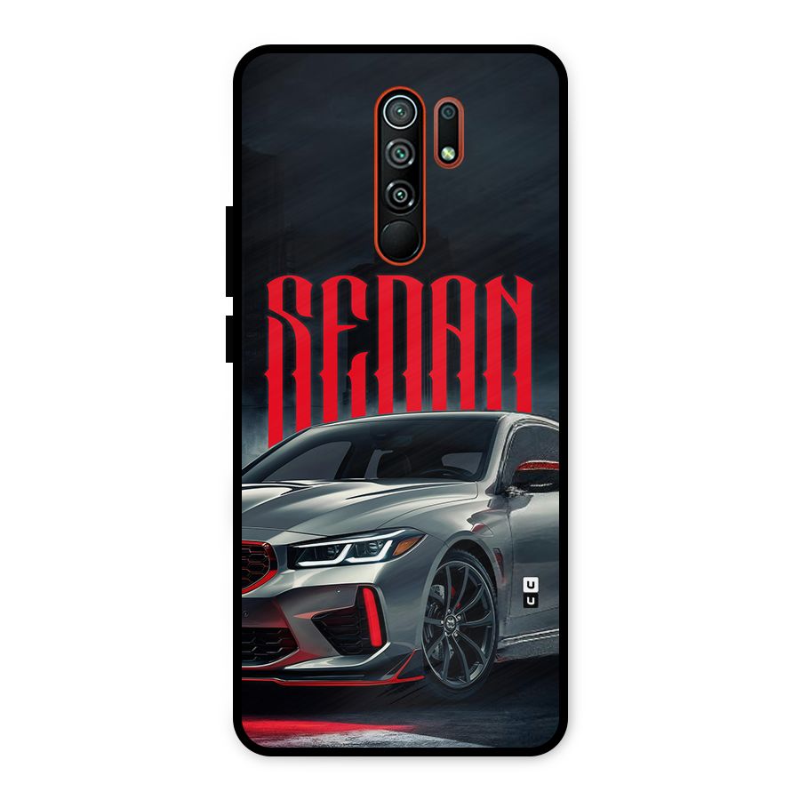 Classic Sedan Metal Back Case for Redmi 9 Prime