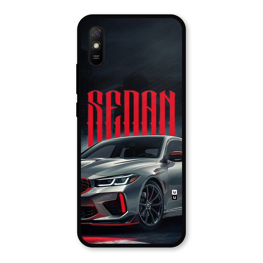 Classic Sedan Metal Back Case for Redmi 9i