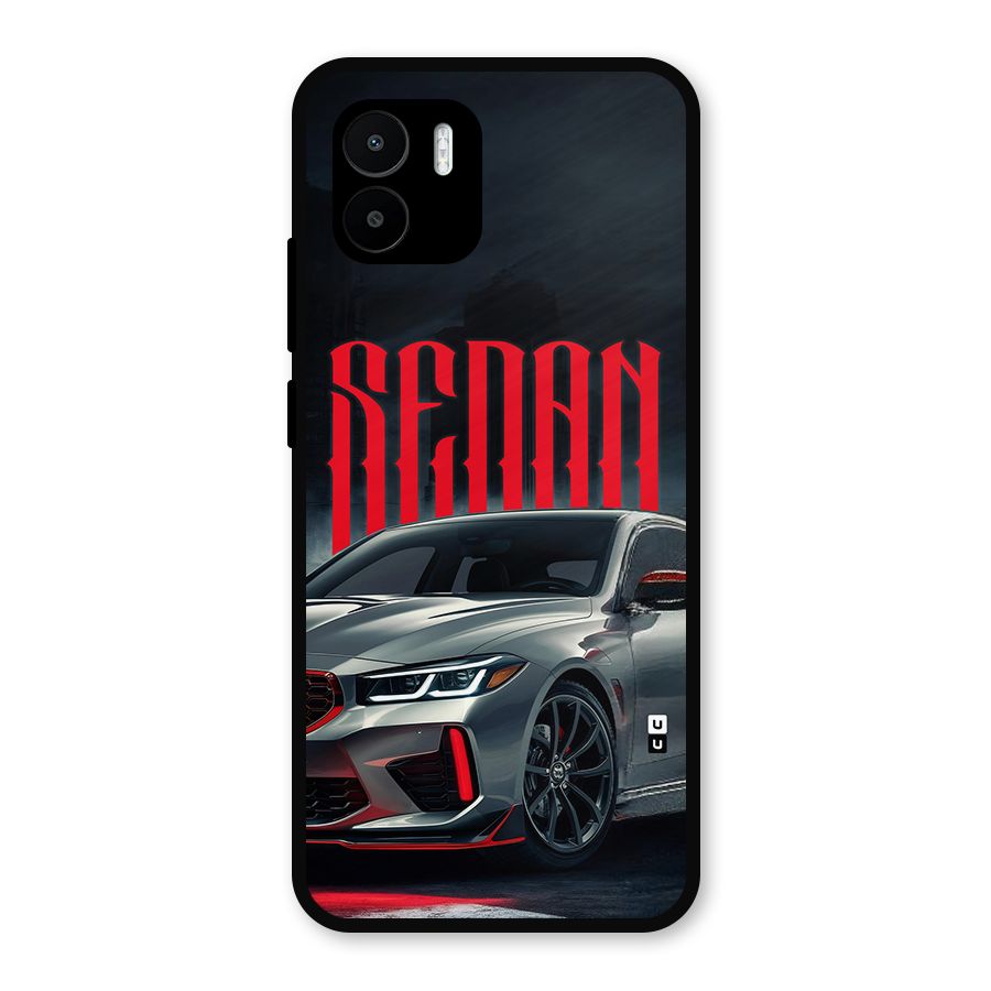 Classic Sedan Metal Back Case for Redmi A2