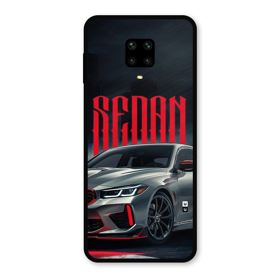 Classic Sedan Metal Back Case for Redmi Note 9 Pro