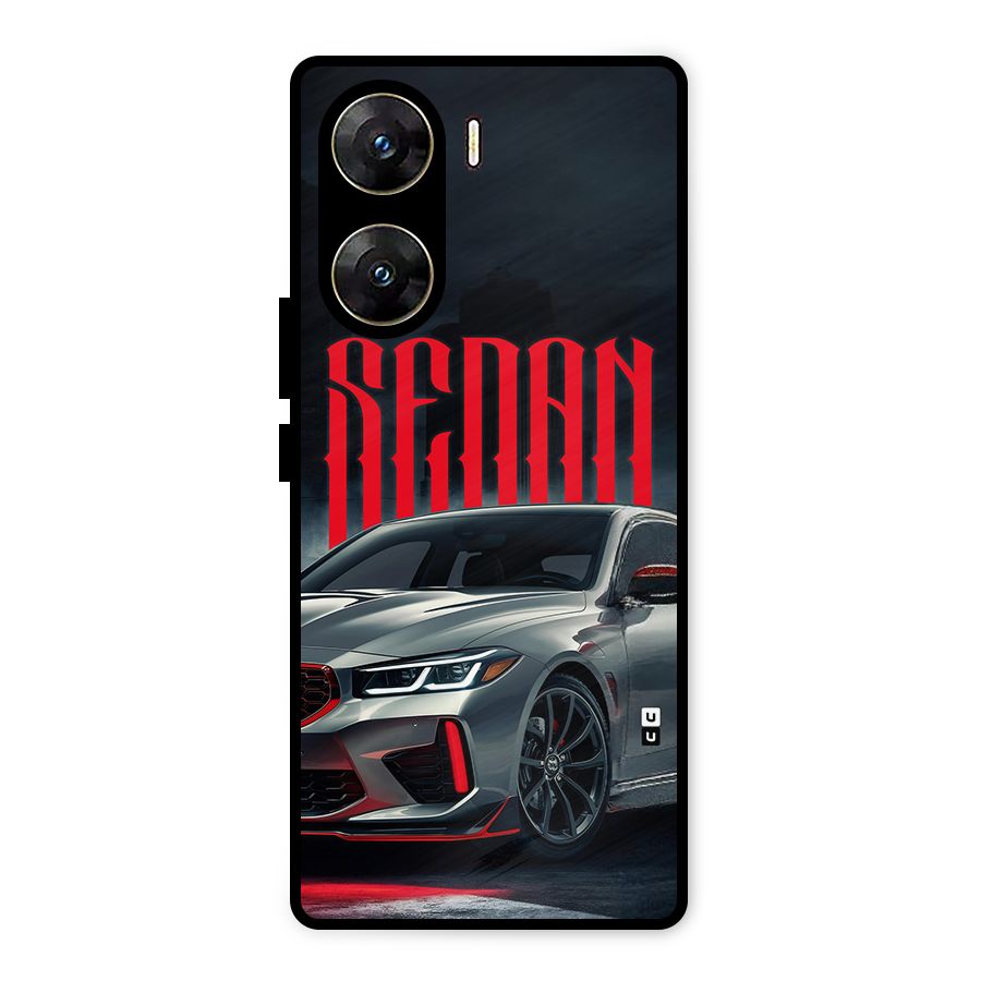 Classic Sedan Metal Back Case for Vivo V29e