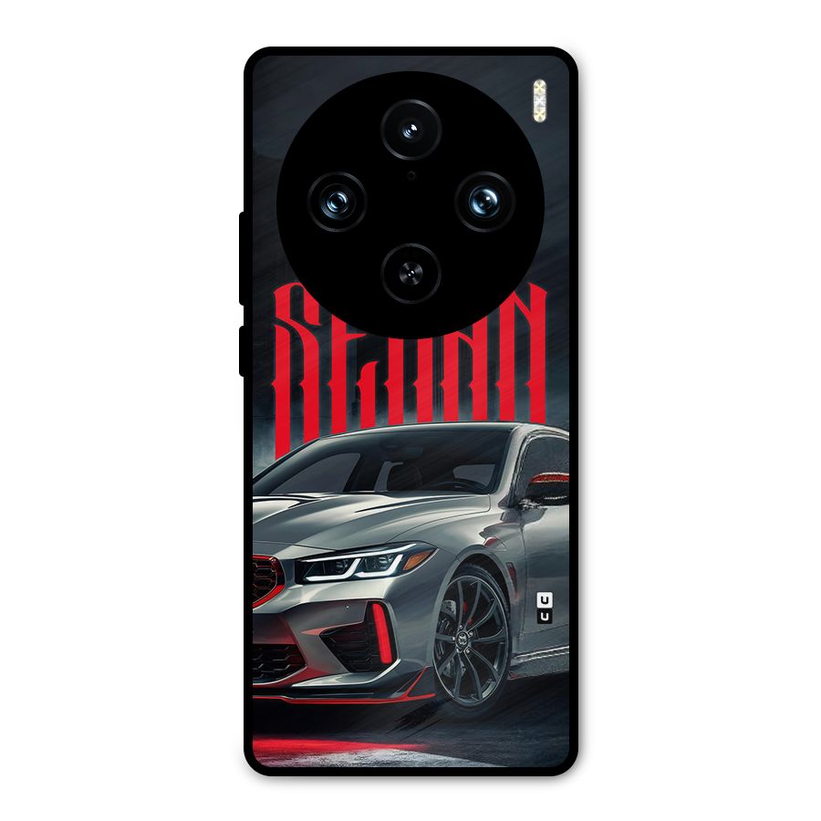 Classic Sedan Metal Back Case for Vivo X100 Pro