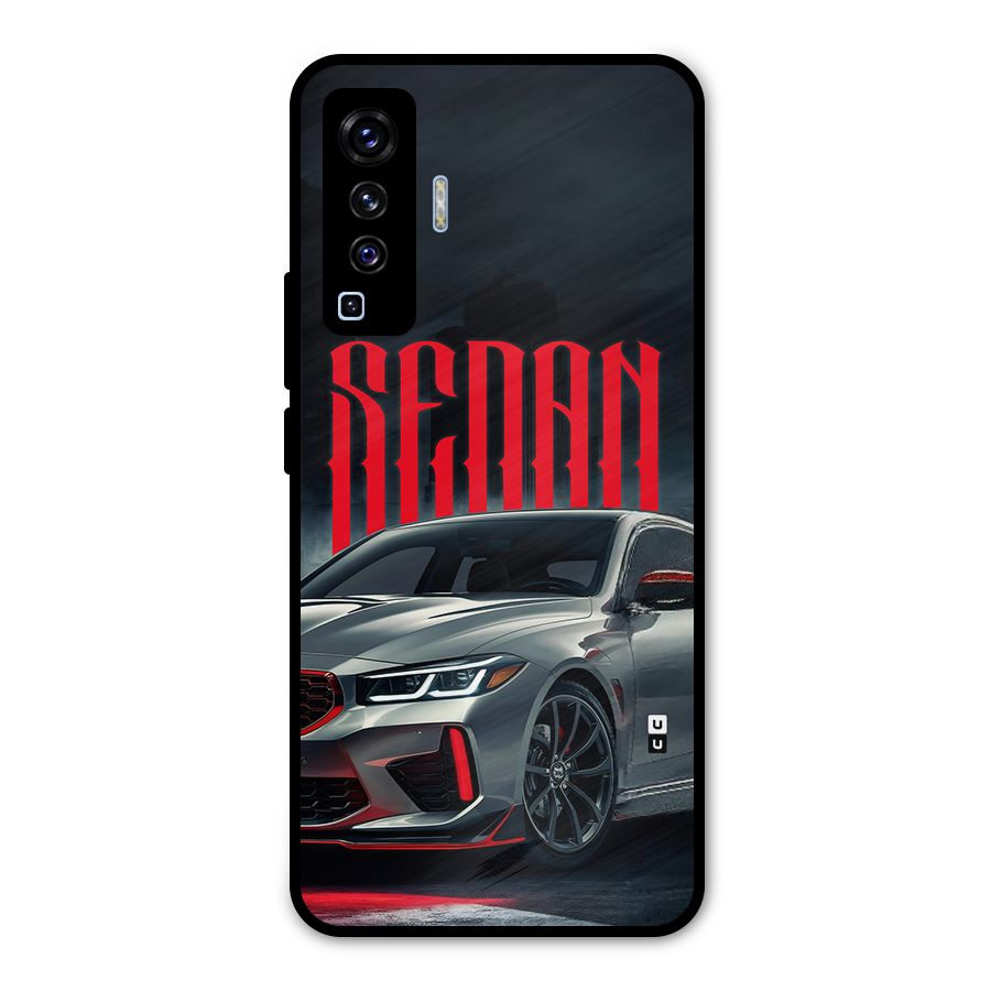 Classic Sedan Metal Back Case for Vivo X50