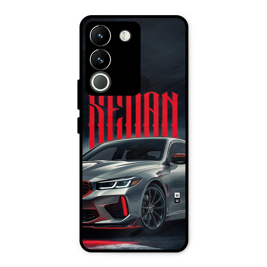 Classic Sedan Metal Back Case for Vivo Y200