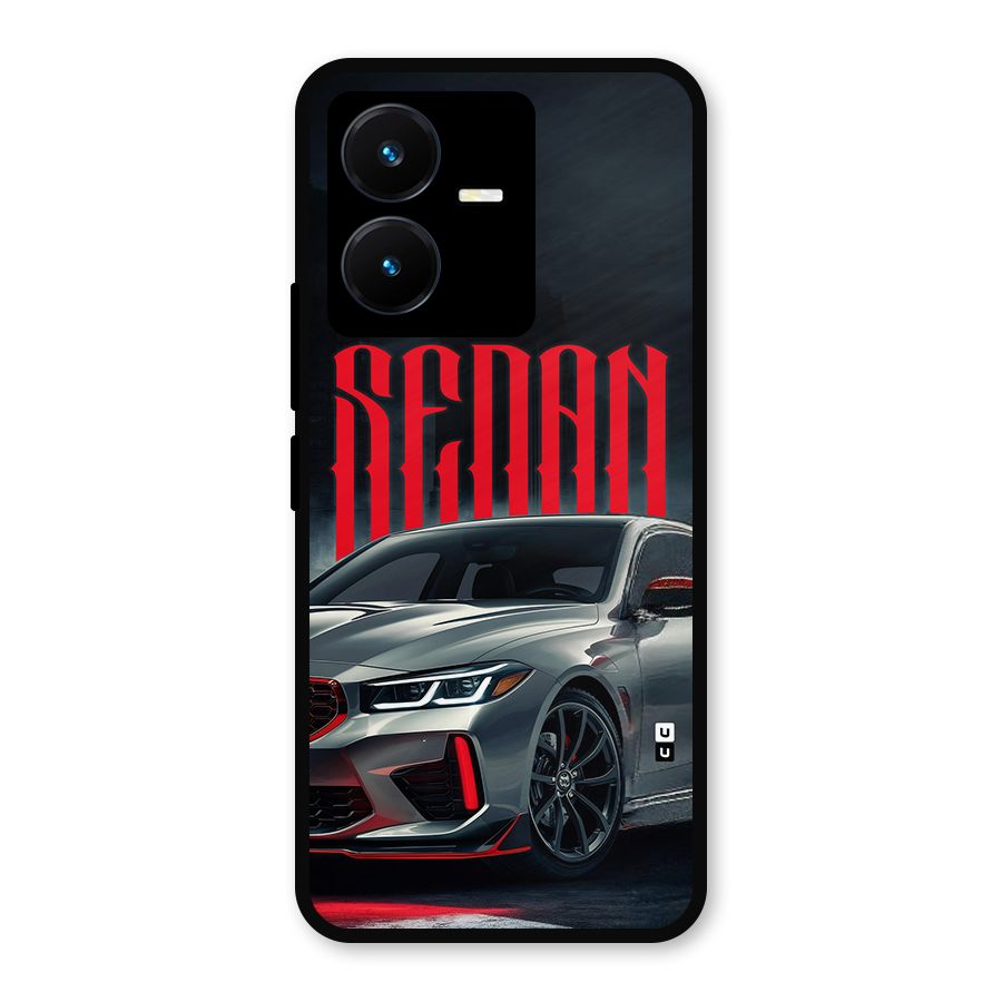 Classic Sedan Metal Back Case for Vivo Y22