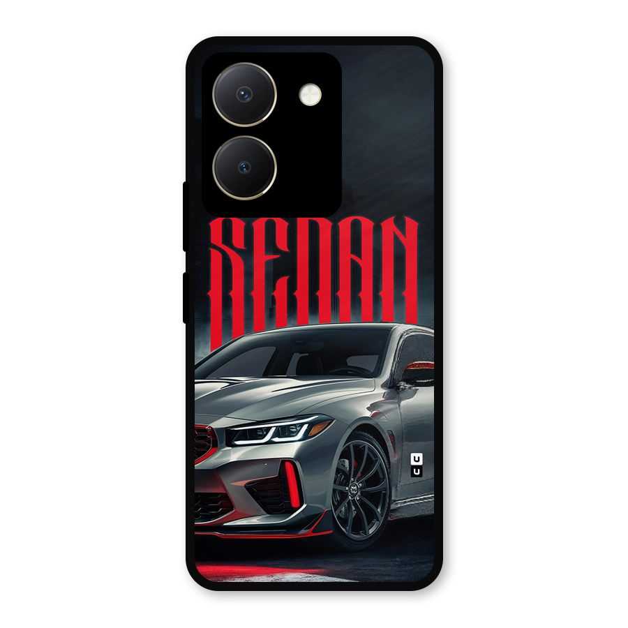 Classic Sedan Metal Back Case for Vivo Y36
