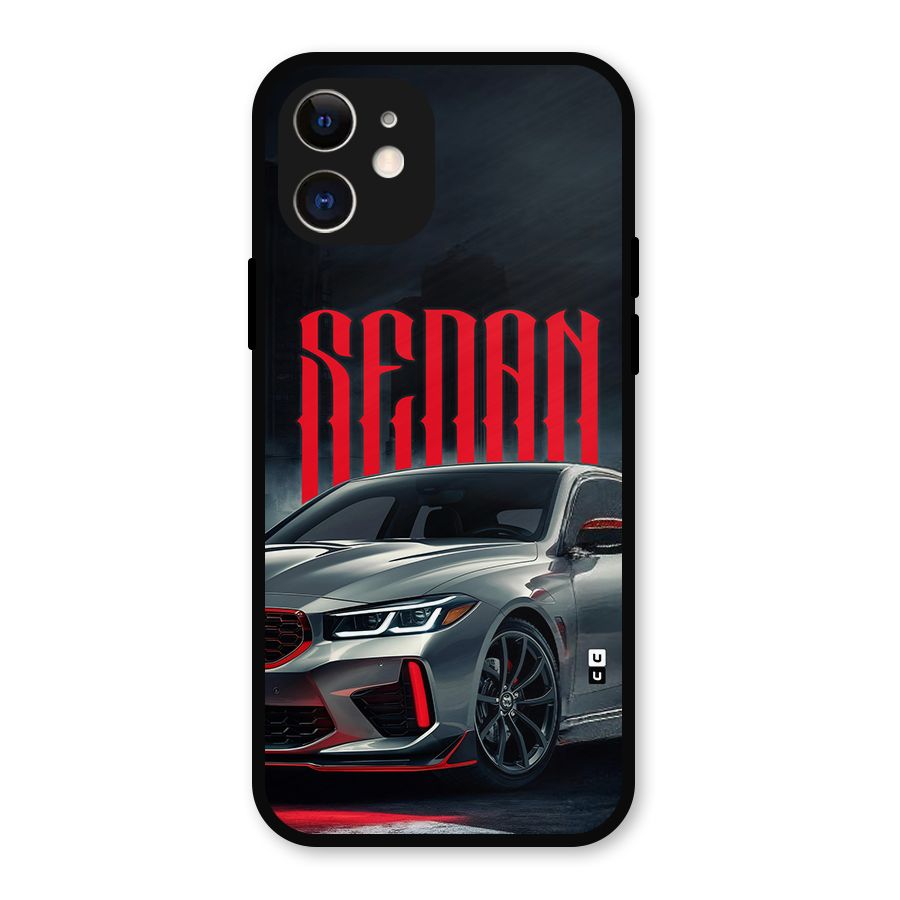 Classic Sedan Metal Back Case for iPhone 12