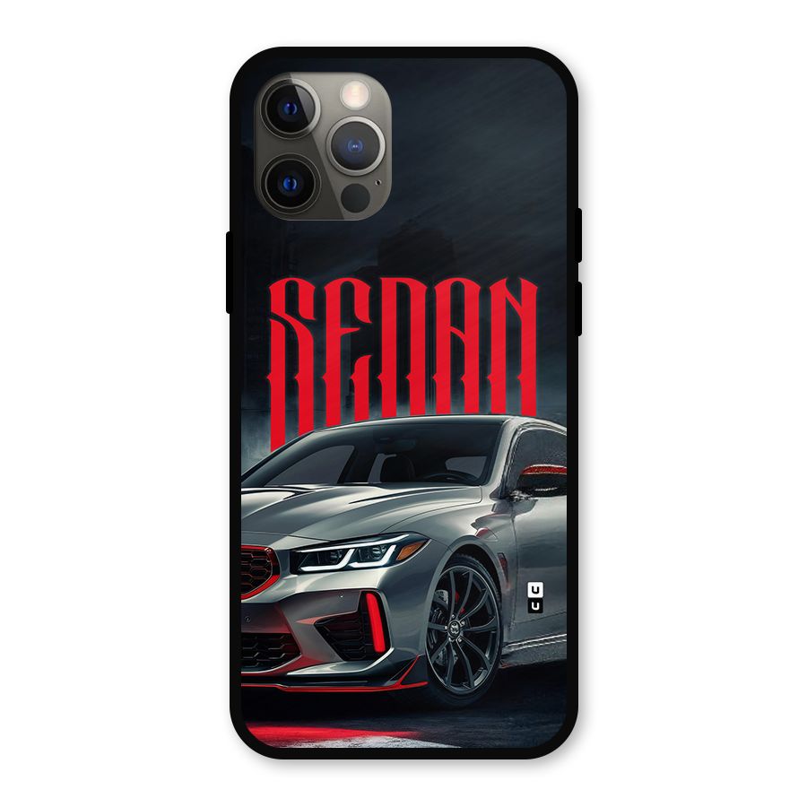 Classic Sedan Metal Back Case for iPhone 12 Pro