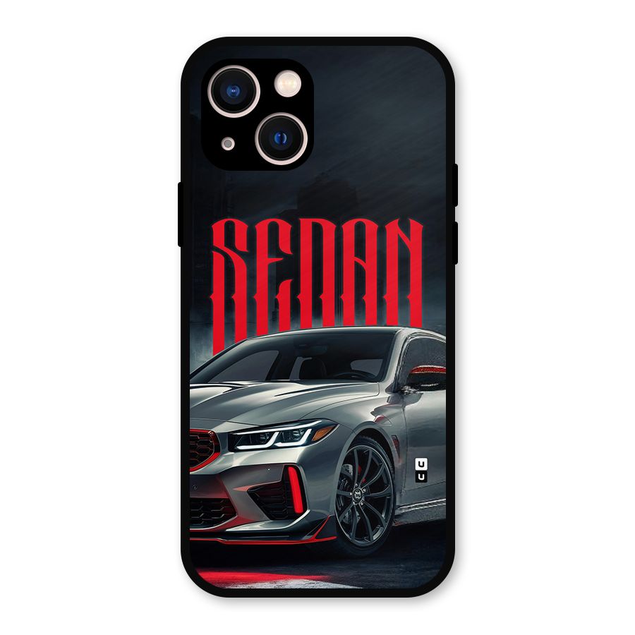 Classic Sedan Metal Back Case for iPhone 13