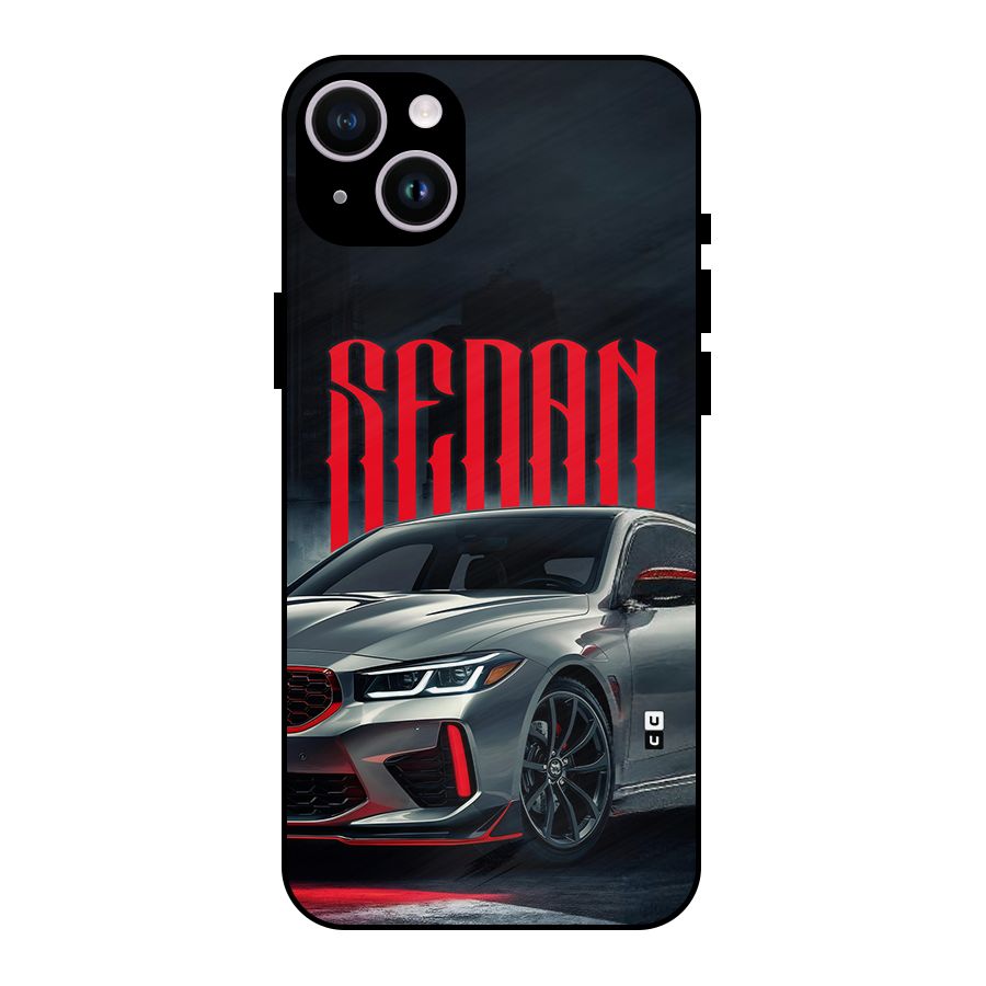 Classic Sedan Metal Back Case for iPhone 14 Plus