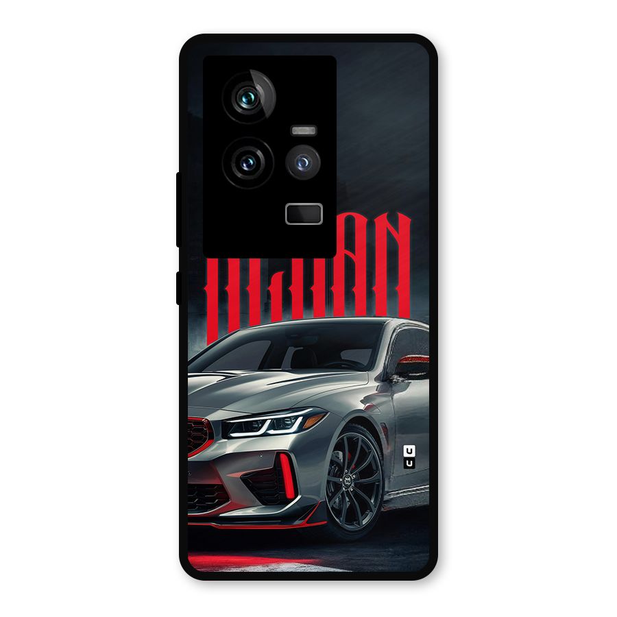 Classic Sedan Metal Back Case for iQOO 11 5G