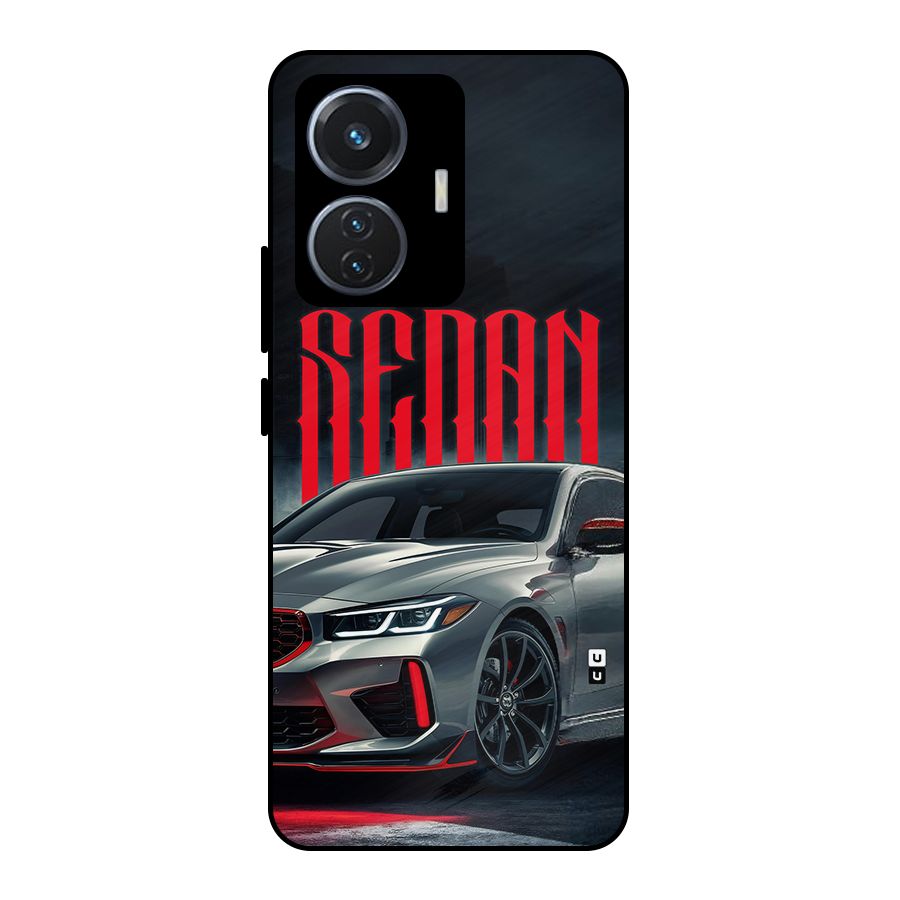 Classic Sedan Metal Back Case for iQOO Z6 44W