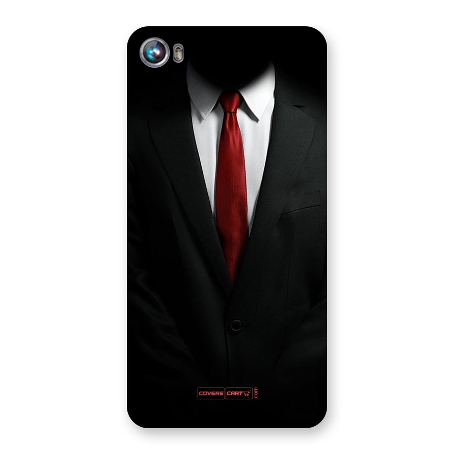 Classic Suit Back Case for Micromax Canvas Fire 4 A107