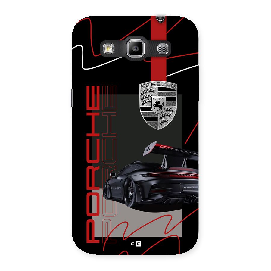 Classy Black Supercar Back Case for Galaxy Grand Quattro
