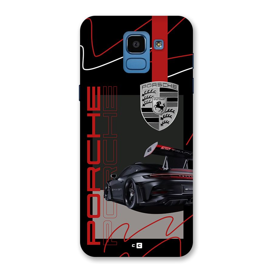 Classy Black Supercar Back Case for Galaxy On6