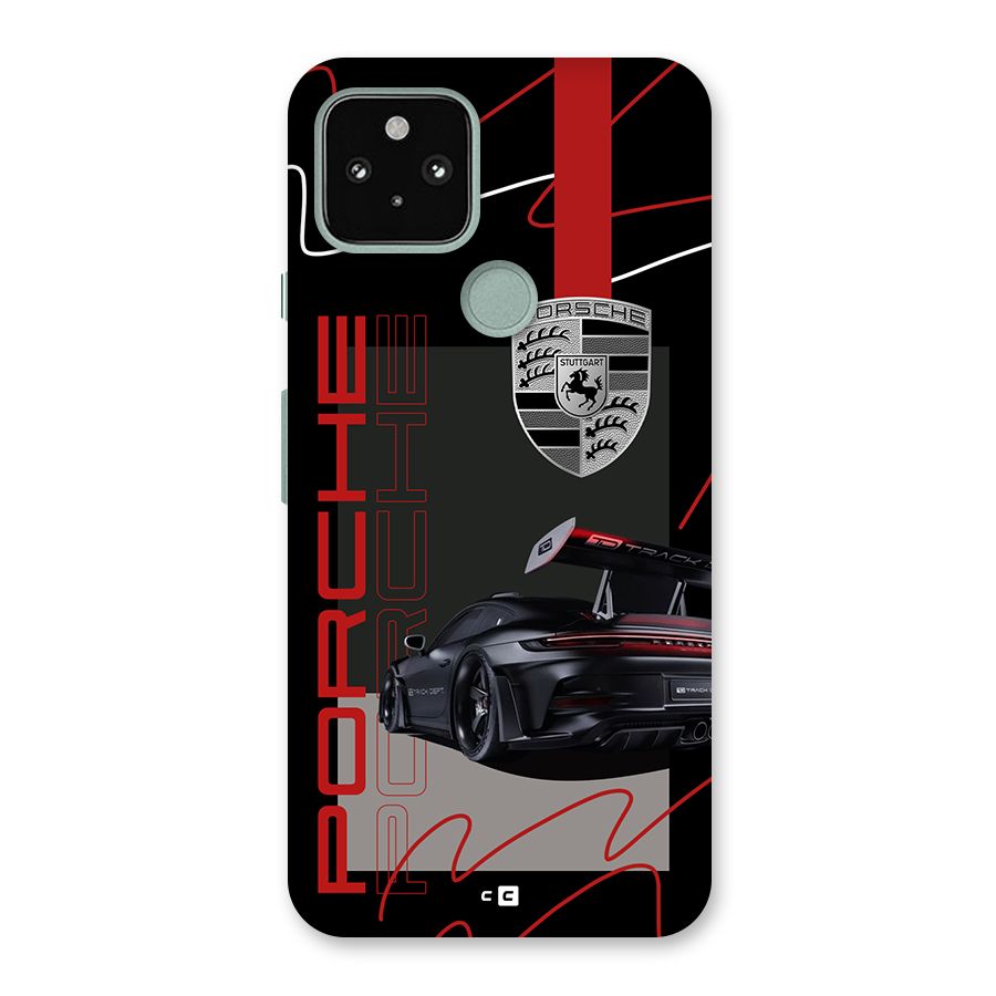 Classy Black Supercar Back Case for Google Pixel 5