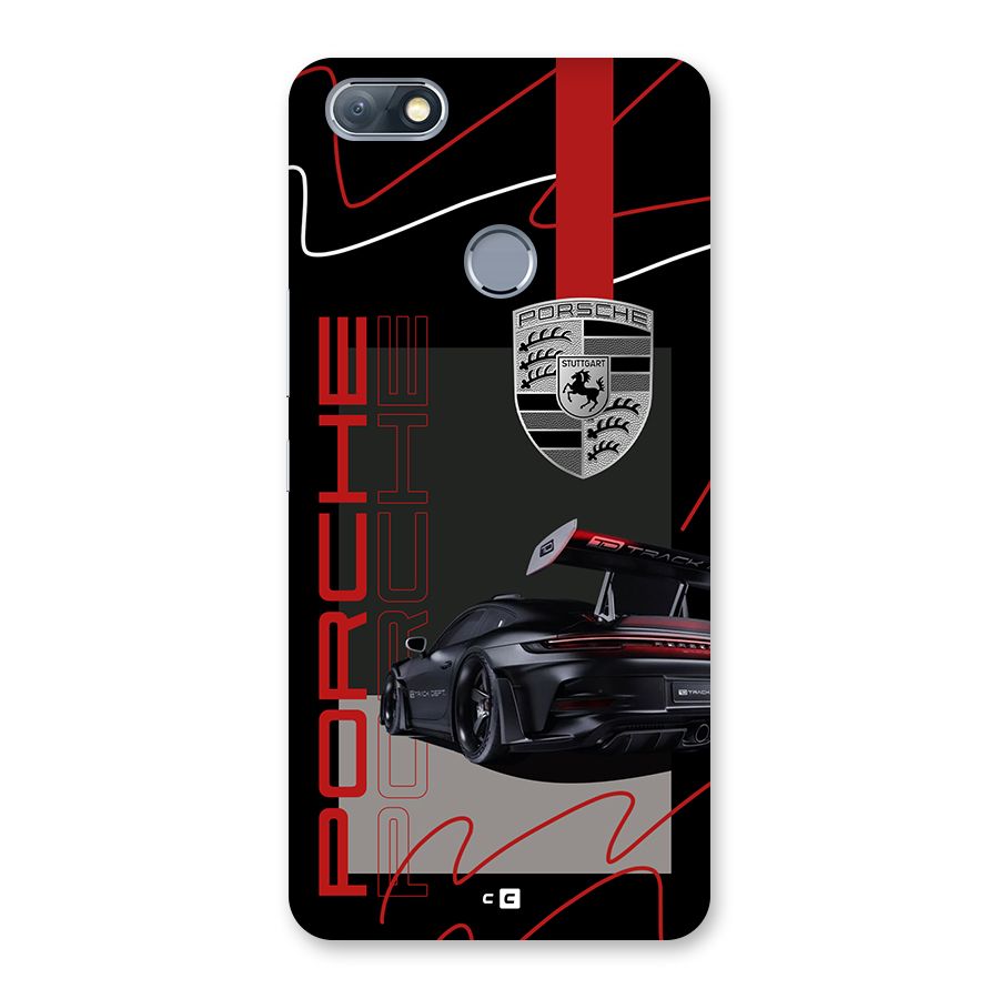 Classy Black Supercar Back Case for Infinix Note 5