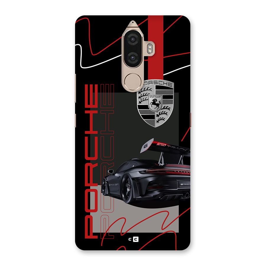 Classy Black Supercar Back Case for Lenovo K8 Note