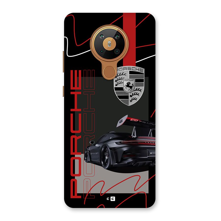 Classy Black Supercar Back Case for Nokia 5.3