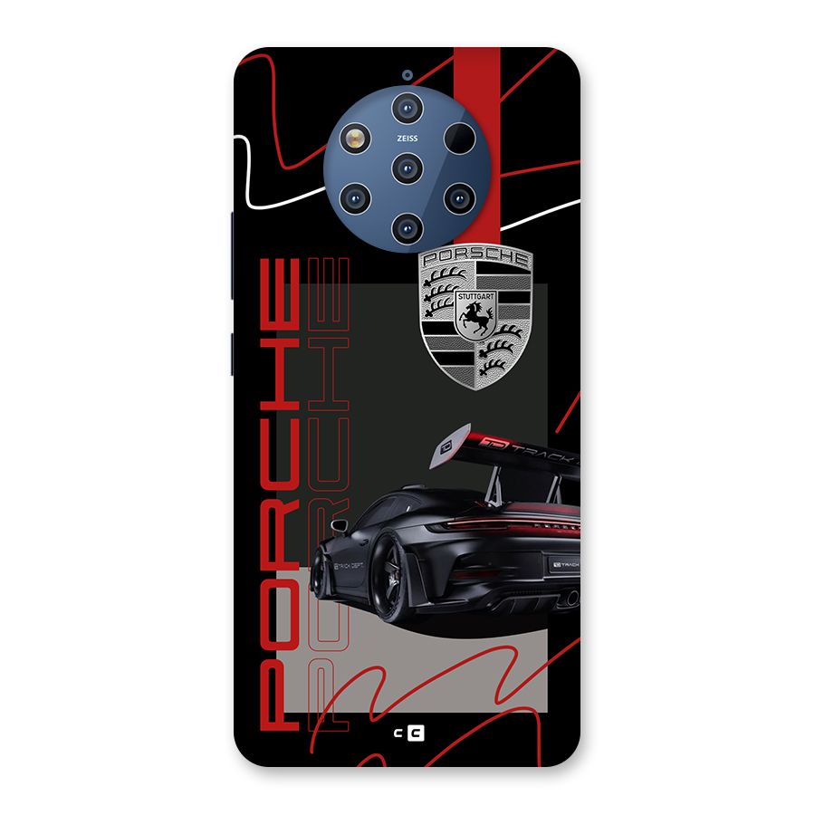 Classy Black Supercar Back Case for Nokia 9 PureView