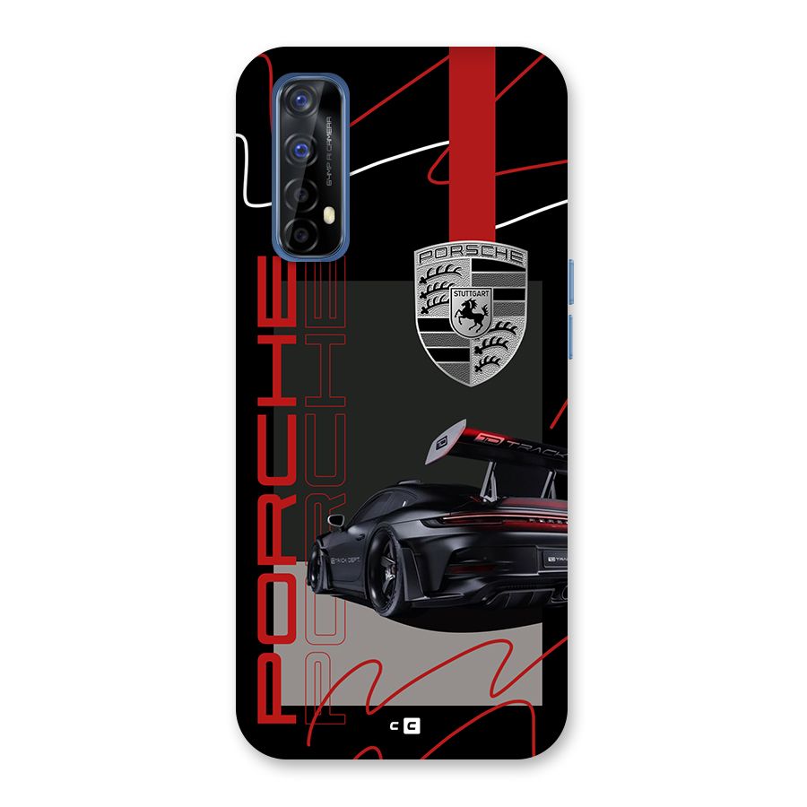 Classy Black Supercar Back Case for Realme 7