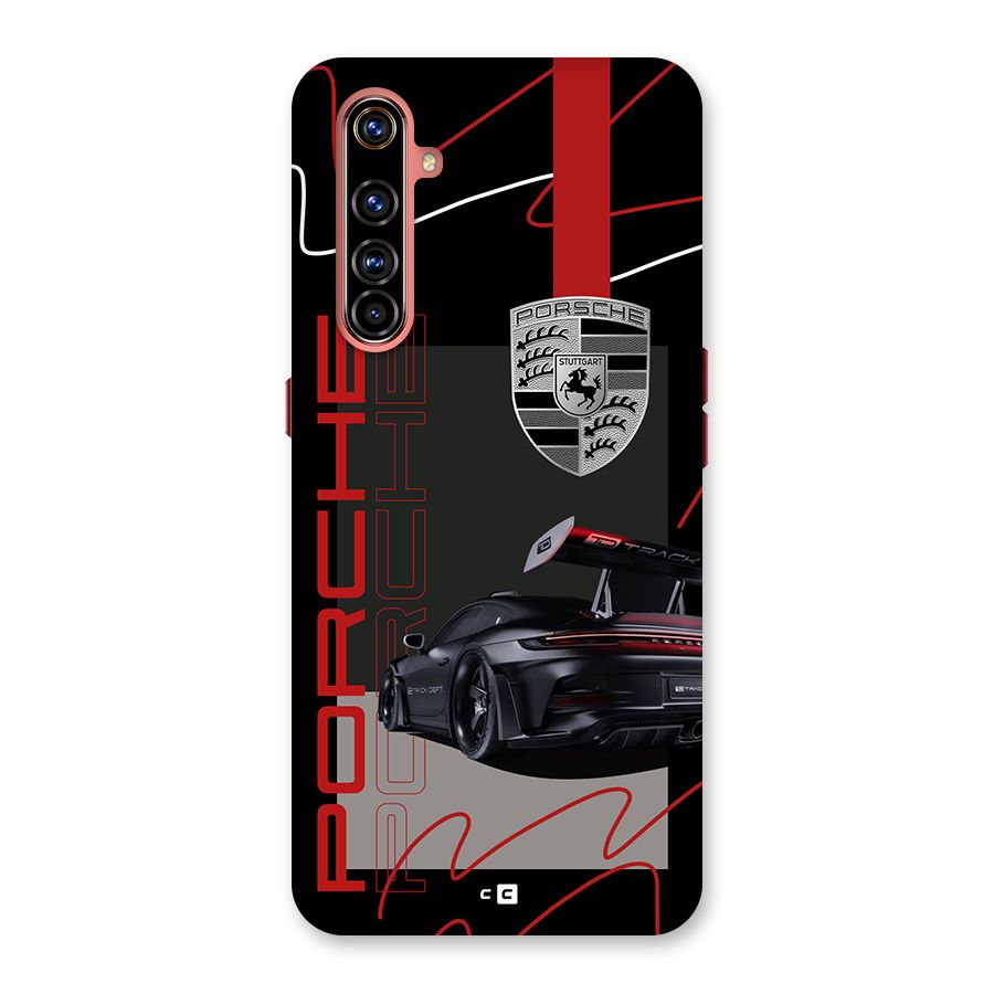 Classy Black Supercar Back Case for Realme X50 Pro