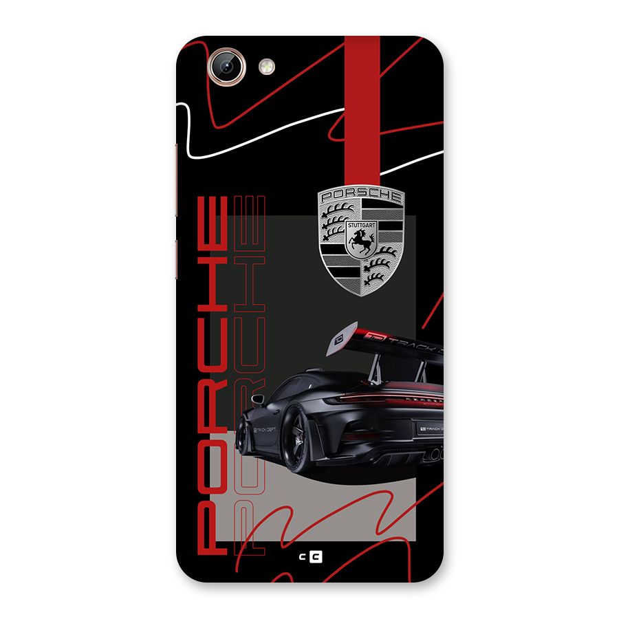 Classy Black Supercar Back Case for Vivo Y71i